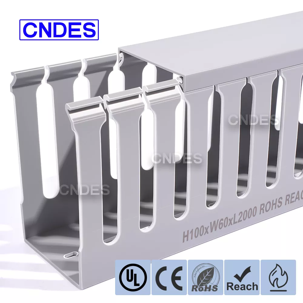 Воздуховод из ПВХ 100 × 60 для электрических панелей